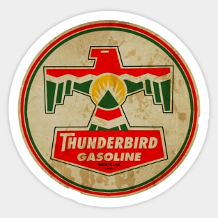 Thunderbird Gasoline Sticker